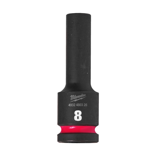 [4932480326] Nasadki Udarowe SHOCKWAVE™ IMPACT DUTY  ½" - długie Milwaukee | 8 mm 1/2" impact socket deep - 1pc