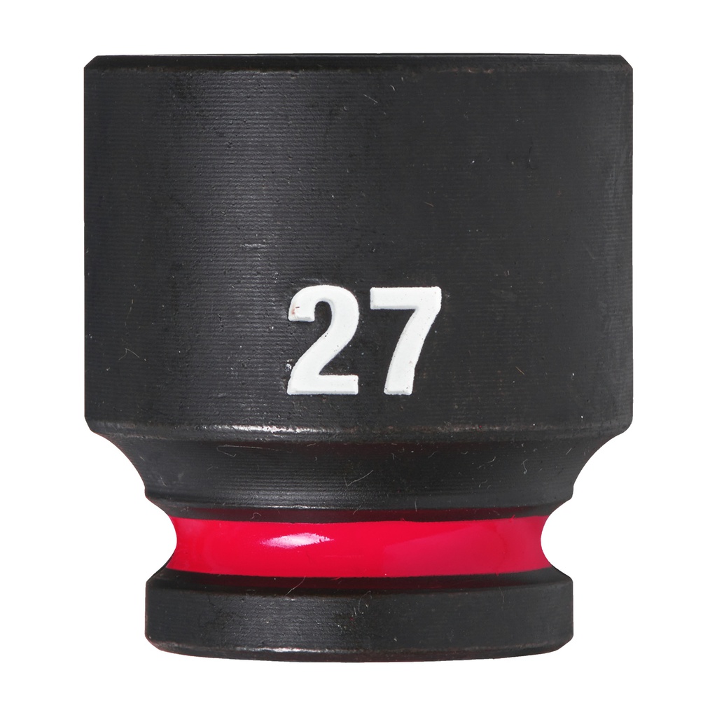 Nasadki Udarowe SHOCKWAVE™ IMPACT DUTY ½" - standardowe Milwaukee | 27 mm 1/2" impact socket STD - 1pc