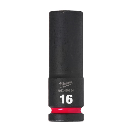 [4932480334] Nasadki Udarowe SHOCKWAVE™ IMPACT DUTY  ½" - długie Milwaukee | 16 mm 1/2" impact socket deep - 1pc