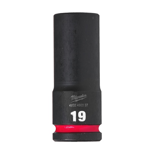 [4932480337] Nasadki Udarowe SHOCKWAVE™ IMPACT DUTY  ½" - długie Milwaukee | 19 mm 1/2" impact socket deep - 1pc