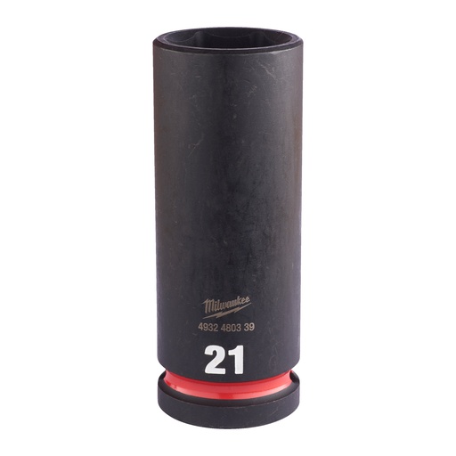 [4932480339] Nasadki Udarowe SHOCKWAVE™ IMPACT DUTY  ½" - długie Milwaukee | 21 mm 1/2" impact socket deep - 1pc