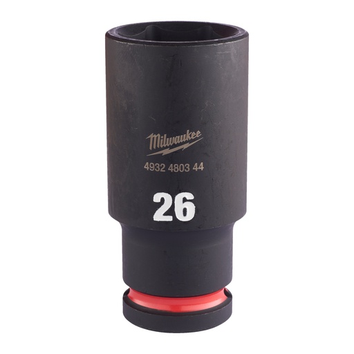 [4932480344] Nasadki Udarowe SHOCKWAVE™ IMPACT DUTY  ½" - długie Milwaukee | 26 mm 1/2" impact socket deep - 1pc