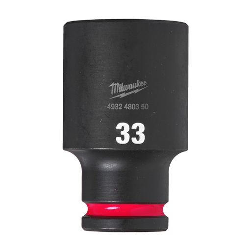 [4932480350] Nasadki Udarowe SHOCKWAVE™ IMPACT DUTY  ½" - długie Milwaukee | 33 mm 1/2" impact socket deep - 1pc