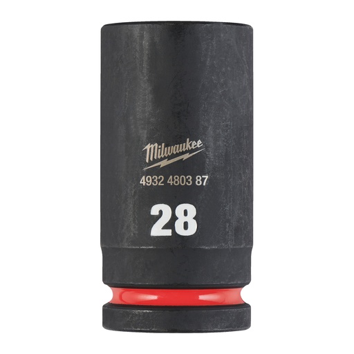 [4932480387] Nasadki Udarowe SHOCKWAVE™ Impact Duty - długie Milwaukee | 28 mm 3/4" impact socket deep - 1pc