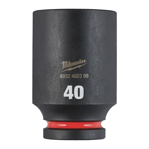 [4932480399] Nasadki Udarowe SHOCKWAVE™ Impact Duty - długie Milwaukee | 40 mm 3/4" impact socket deep - 1pc