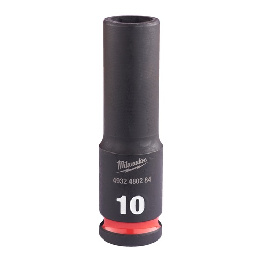 [4932480284] Nasadki Udarowe SHOCKWAVE™ IMPACT DUTY ⅜" - długie Milwaukee | 10 mm 3/8" impact socket deep - 1 pc