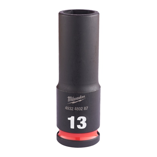 [4932480287] Nasadki Udarowe SHOCKWAVE™ IMPACT DUTY ⅜" - długie Milwaukee | 13 mm 3/8" impact socket deep - 1 pc