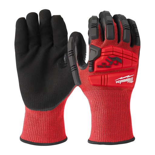 [4932478128] Rękawice odporne na przecięcia i uderzenia - poziom C Milwaukee | Impact Cut C Gloves - 9/L - 1pc