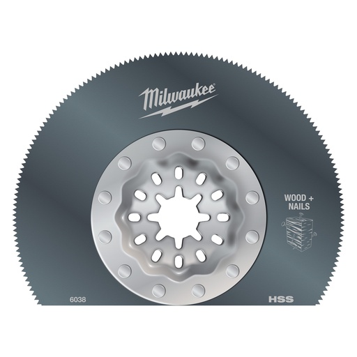 [48906038] Ostrza do cięcia wielu materiałów Milwaukee | Wood & Metal 85mm Segmented Blade - 1pc