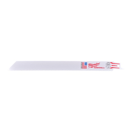 [48005188] Metal: ostrza THIN KERF Milwaukee | SM  230 x 18 Tpi - 5 pcs