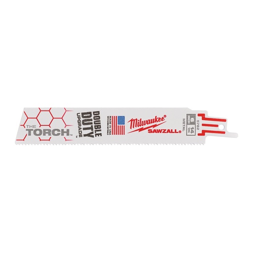 [48005782] Metal: prace przy dużych obciążeniach Milwaukee | TORCH 150 x 14 Tpi - 5 pcs