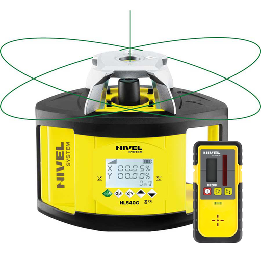 [NL540G] Niwelator laserowy rotacyjny Nivel System NL540G samopoziomujący