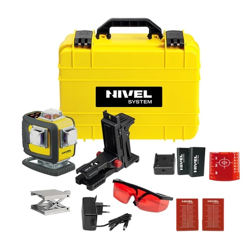 [CL4D-Rpromo] ZESTAW Laser budowlany Nivel System CL4D-R + tyczka LP36 + czujnik CLS4