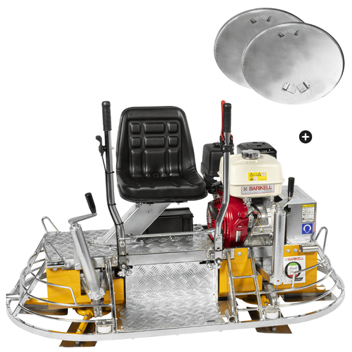 [3210] Zacieraczka spalinowa Barikell MK8-75 (B&S 18 KM)