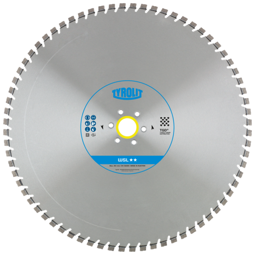 [34017403] Tarcza diamentowa TYROLIT STANDARD WSL 650 X 4,9 MM