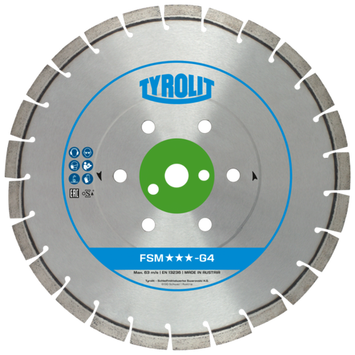 [151540] Tarcza diamentowa TYROLIT PREMIUM FSM-G4 350 X 2,8 MM