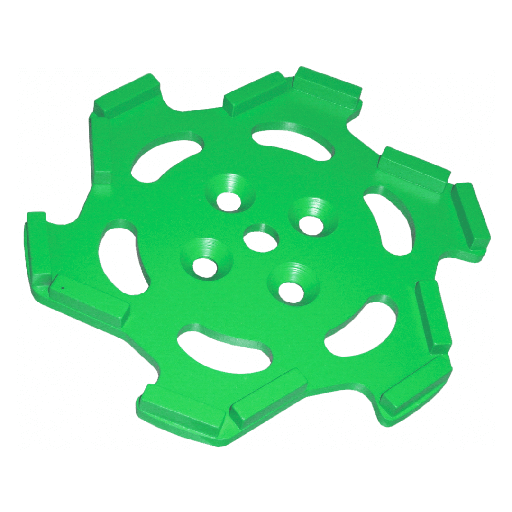 [70184627119] Głowica szlifierska Norton Clipper GRD 252 S (średnia, zielona)