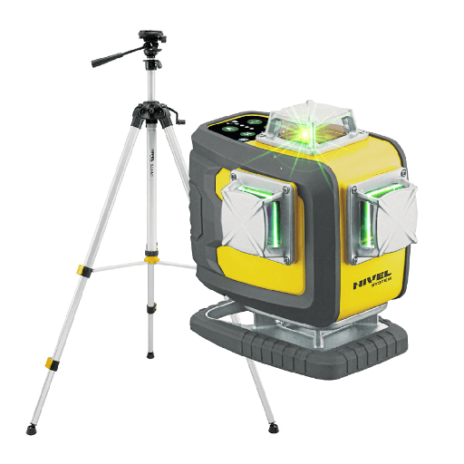 [CL4D-G-zestaw2] Laser budowlany Nivel System CL4D-G - ZESTAW statyw SJJ-M1 EX