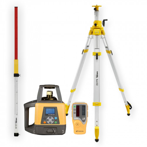 [RL-200 2S-zestaw2] Niwelator laserowy Topcon RL-200 2S - ZESTAW   łata LS-24   statyw SJJ32
