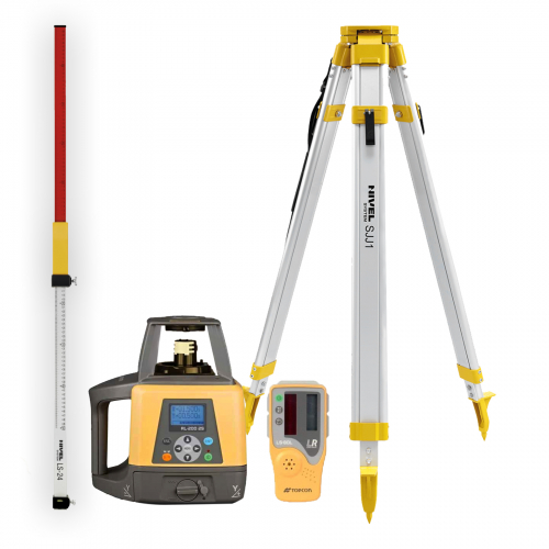 [RL-200 2S-zestaw1] Niwelator laserowy Topcon RL-200 2S - ZESTAW   łata LS-24   statyw SJJ1