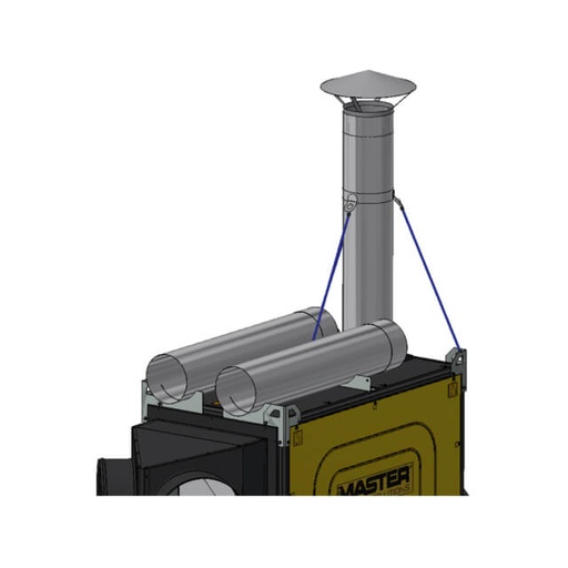 [4240.682] Zestaw mocowania komina BV 691