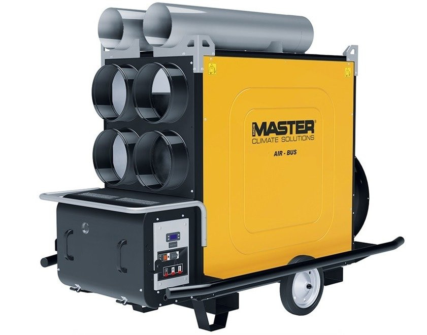 Nagrzewnica olejowa z odprowadzaniem spalin Master BV 691 S 4-drożna